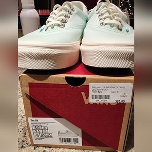 Baby Blue Vans Sneaker Size 9.5